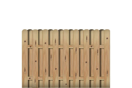 Bohlenzaun Vitoria 180x120 cm Lärche naturbelassen ca. 180 x 120 cm | Lärche naturbelassen