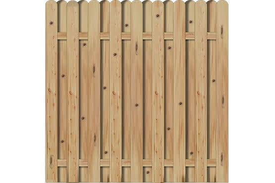 Bohlenzaun Vitoria 180x180 cm Lärche naturbelassen ca. 180 x 180 cm | Lärche naturbelassen