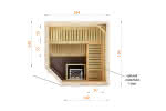 Sauna mit Eckeinstieg | Typ 2020EW0 Typ 2020EW0