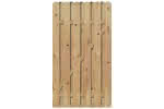 Bohlenzaun Vitoria 100x180 cm Tür Lärche naturbelassen ca. 100 x 180 cm Tür | Lärche naturbelassen