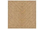 Diagonal Dichtzaun Saragossa 180x180 cm geschlossen Lärche naturbelassen 180 x 180 cm geschlossen | Lärche naturbelassen