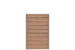 Dichtzaun Madras 100x150 cm geschlossen Fichte hellbraun ca. 100 x 150 cm geschlossen | Fichte Hellbraun