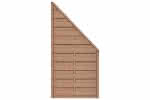 Dichtzaun Madras 90x180/90 cm Abschluss Fichte hellbraun ca. 90 x 180/90 cm Abschluss | Fichte Hellbraun
