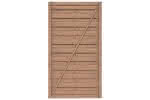 Dichtzaun Madras 100x180 cm Tür Fichte hellbraun ca. 100 x 180 cm Tür | Fichte Hellbraun