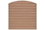 Bogendichtzaun Monegro 180x180/161 cm geschlossen Fichte hellbraun 180 x 180/161 cm geschlossen | Fichte hellbraun