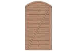 Bogendichtzaun Monegro 100x180/161 cm Tür Fichte hellbraun 100 x 180/161 cm Tür | Fichte hellbraun