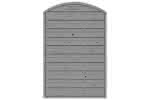 Bogendichtzaun Monegro 120x180/161 cm geschlossen Fichte Basaltgrau 120 x 180/161 cm geschlossen | Fichte Basaltgrau