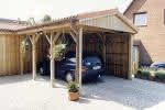 Carport Wismar | Breite: 405 cm 