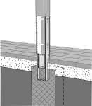 CMR Stützenfuß, verzinkte Ausführung zum Einbetonieren 
