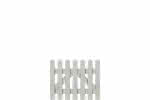 Holsteinzaun 95 Pforte 100x80 cm Fichte Grauweiß Pforte 100x80 cm