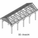 Malchow MD natur 305x723 cm Mittel (723 cm) | komplett | Lärche natur