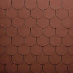 Bitumen-Dachschindeln, Biberschwanz 