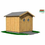 Gartenhaus - Gerätehaus -Geräteschuppen Holz 230 x 223 cm