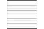 Systemzaun Kingston PVC 178 x 175 cm Dekor Weiß 178 x 175 cm Dekor | Weiß