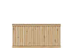 Sichtschutzelement Faaborg II 180x90 cm Vorgartenzaun Europäische Lärche ca. 180 x 90 cm Vorgartenzaun