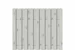 Bohlenzaun Vitoria 180x150 cm Fichte Grau ca. 180 x 150 cm | Fichte Grau