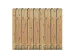 Bohlenzaun Vitoria 180x150 cm Lärche naturbelassen ca. 180 x 150 cm | Lärche naturbelassen