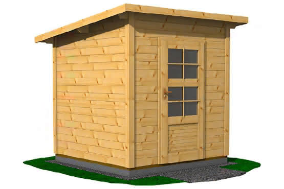 Gartenhaus 2x2