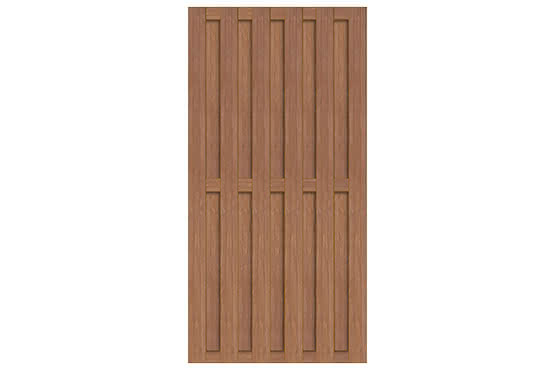 Sichtschutzzaun Borneo, 90x180 cm, Bangkirai, FSC-zertifiziert (FSC 100%) ca. 90 x 180 cm