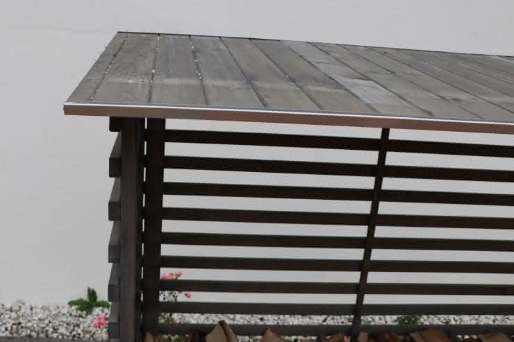 Kaminholzspeicher Odenwald, Nadelholz, Granit 