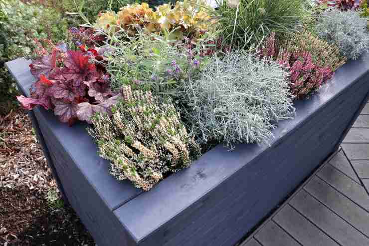 Steck-Hochbeet Nizza, 149 x 79 x 81,5 cm, Fichte Granit Fichte Granit