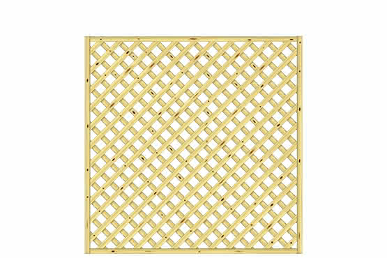 Pedro 180x180 cm Rankzaun gerade KDI 180 x 180 cm Rankzaun gerade | KDI