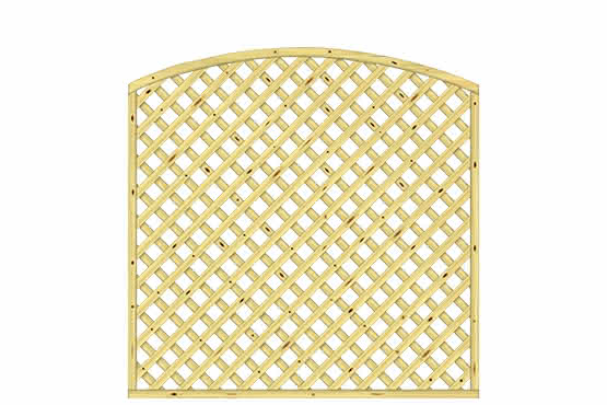 Rankzaun mit Bogen Palma 180x180/161 cm Rankzaun mit Oberbogen KDI 180 x 180/161 cm Rankzaun mit Oberbogen | KDI