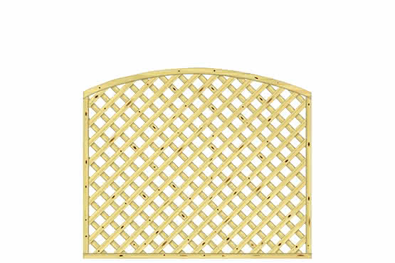 Rankzaun mit Bogen Palma 180x150/131 cm Rankzaun mit Oberbogen KDI 180 x 150/131 cm Rankzaun mit Oberbogen | KDI