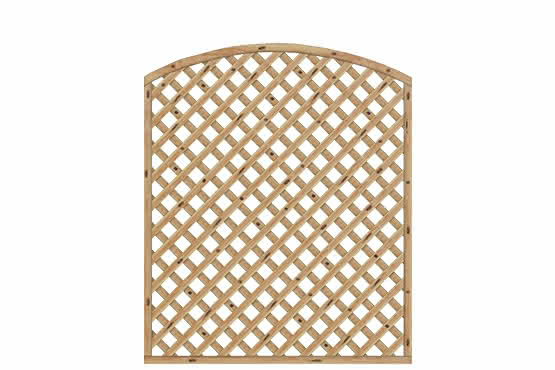 Rankzaun mit Bogen Palma 150x180/161 cm Rankzaun mit Oberbogen Lärche naturbelassen 150 x 180/161 cm Rankzaun mit Oberbogen | Lärche naturbelassen