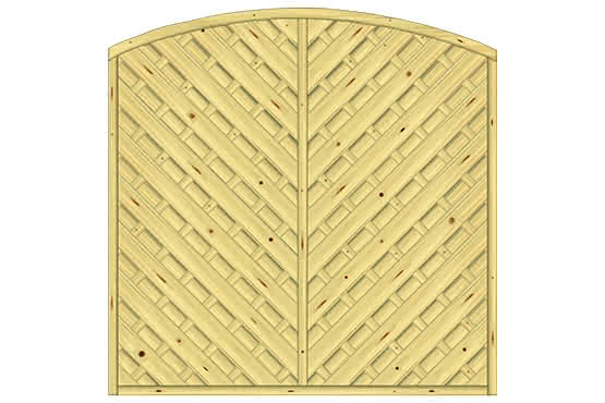 Sichtschutz Sontegro 180x180/161 cm geschlossen KDI Struktur 180 x 180/161 cm geschlossen | KDI Struktur