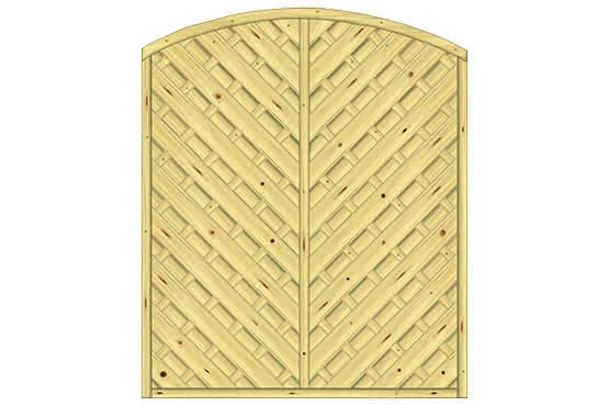 Sichtschutz Sontegro 150x180/161 cm geschlossen KDI Struktur 150 x 180/161 cm geschlossen | KDI Struktur