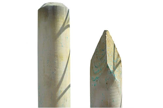 Pfähle Kiefer KDI 8,0 cm 1,25 m 8,0 cm | 1,25 m