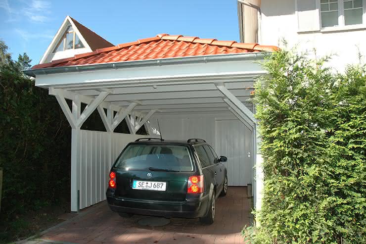 Carport Massivholz 
