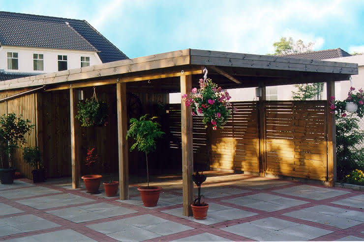 Doppelcarport Büsum | Breite: 605 cm 