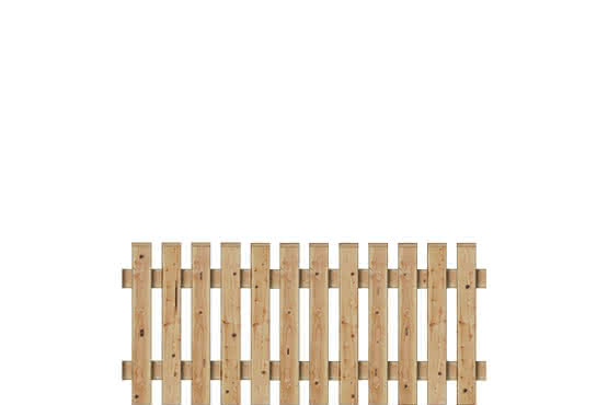 Fördezaun, 180 x 80 cm, Lärche naturbelassen 180 x 80 cm