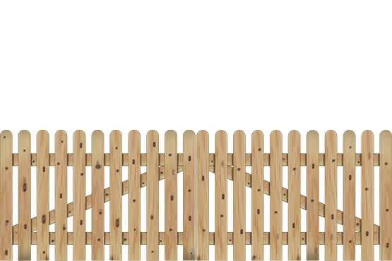 Holsteinzaun 95 Doppeltor 300x100 cm Lärche natur Doppeltor 300x100 cm