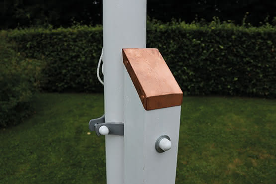 Fahnenmast Select 8,00 m Mast mit Zubehör Mast mit Zubehör