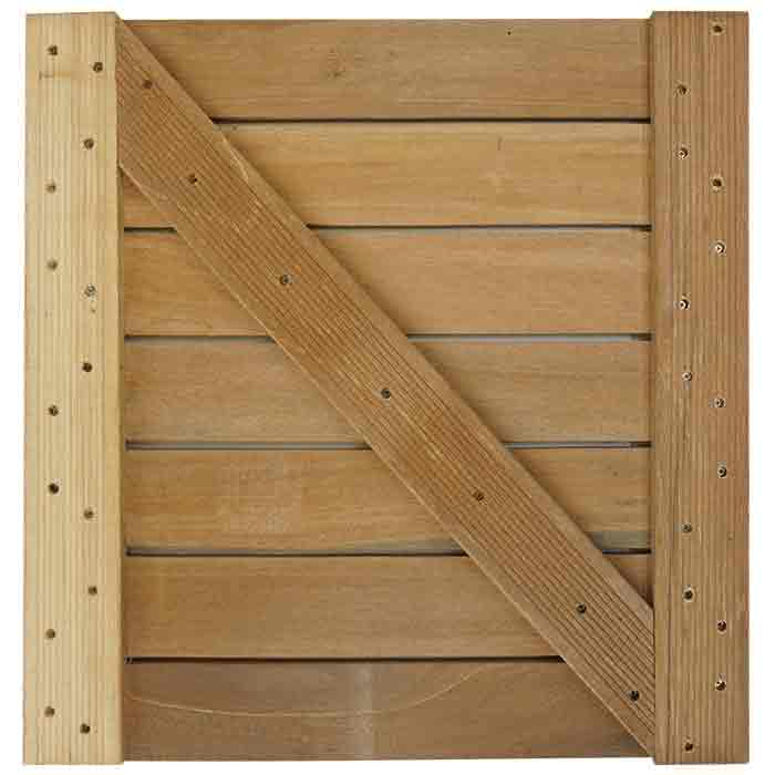 Terrassenfliesen Bangkirai 50x50 cm, FSC-zertifiziert (FSC 100%) 