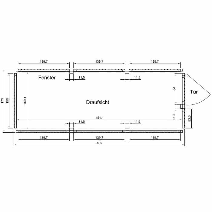 Integrierter Geräteraum Typ 03 