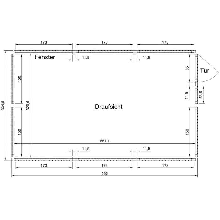 Integrierter Geräteraum Typ 08 