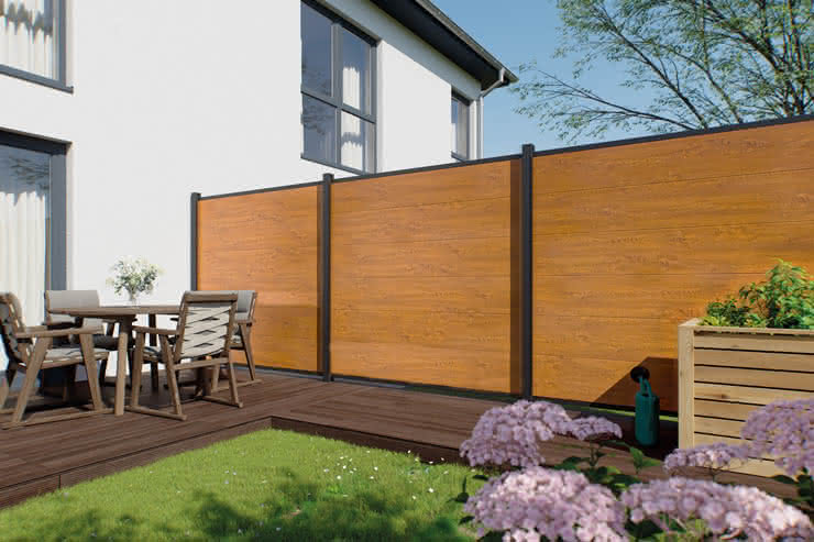 Kingston XL Systemzaun PVC 178x175 cm Farbe nach Wahl Kingston XL | nach Wahl