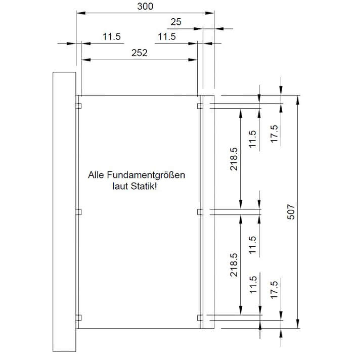Terrassendach mit Steg-Doppelplatten select 507x300 cm 507x300 cm | Fichte Leimholz weiß grundiert