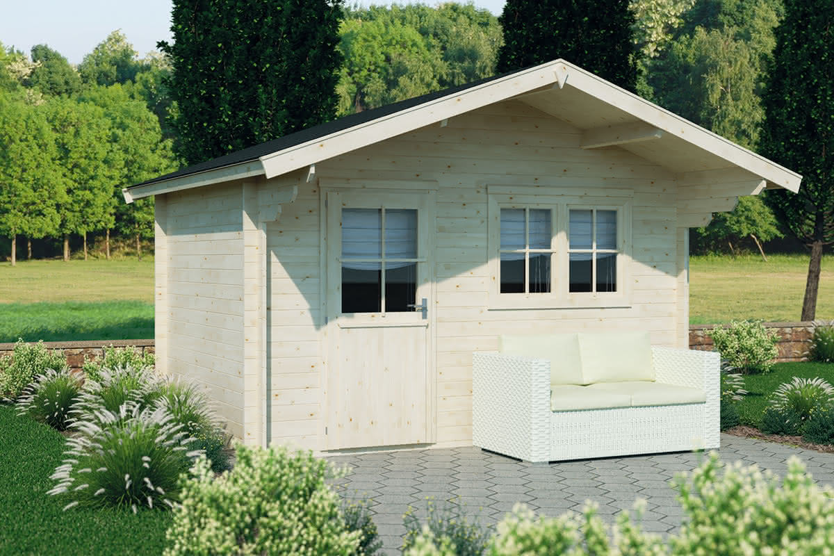 Klassisches Blockhaus 