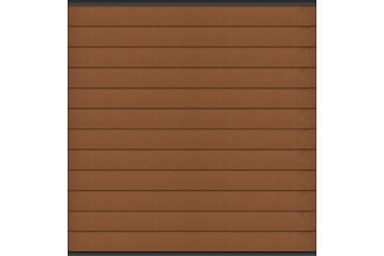 Kingston One cWPC Zaun 178x183 cm Dunkelbraun 178x183 cm Zaun | Dunkelbraun