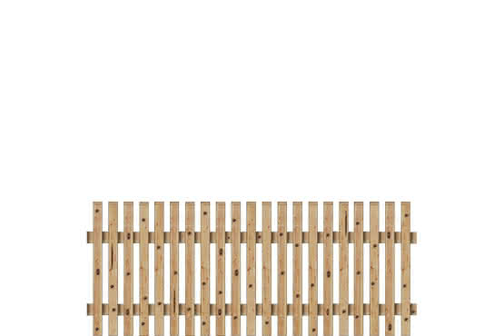 Lattenzaun 200x80cm Lärche naturbelassen 200 x 80 cm | Lärche naturbelassen