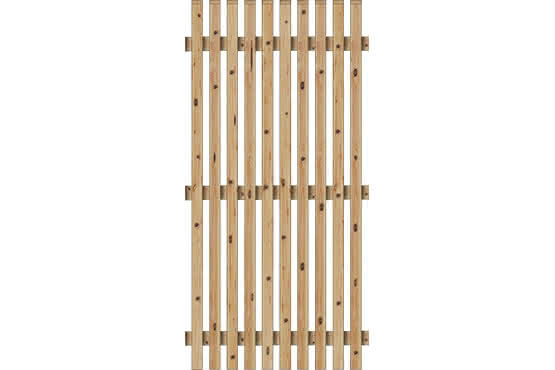 Lattenzaun 90x180 cm Lärche naturbelassen ca. 90 x 180 cm