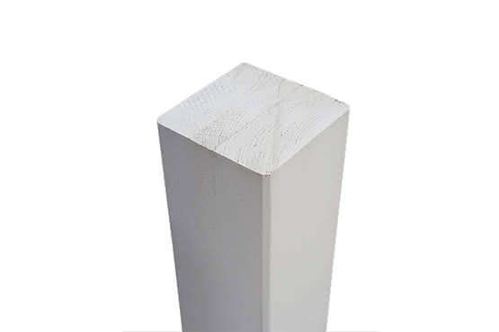 Leimholz-Pfosten, winklig gekappt 