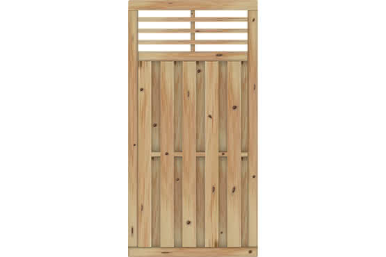 Sichtschutzelement Locarno 90x180 cm Lärche/Douglasie naturbelassen ca. 90x180 cm | Lärche/Douglasie natur