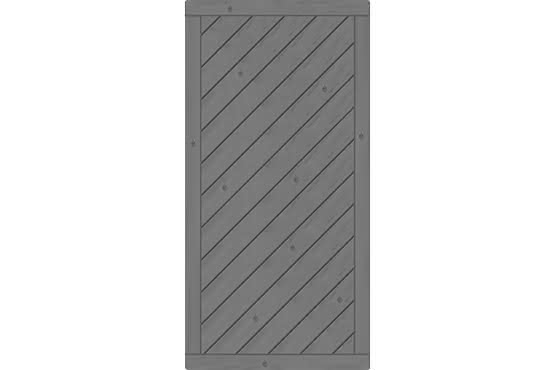 Sichtschutzelement Lugano 90x180 cm geschlossen Fichte Granit 90 x 180 cm geschlossen