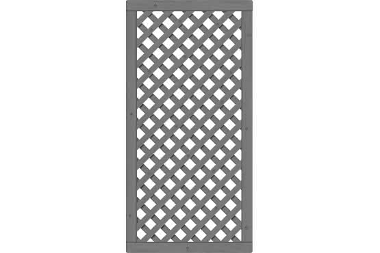 Rankzaun Lugano 90x180 cm Rankzaun Fichte Granit 90 x 180 cm Rankzaun